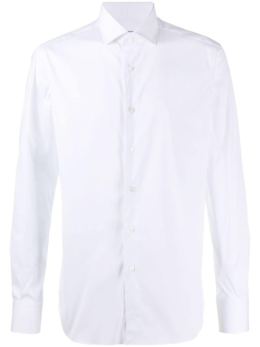 XACUS Camicia bianca a maniche lunghe