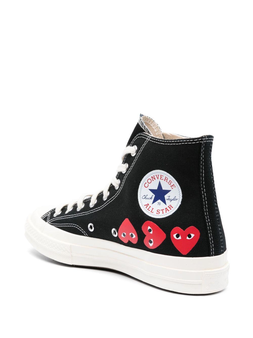 COMME DES GARCONS PLAY Sneakers con cuori