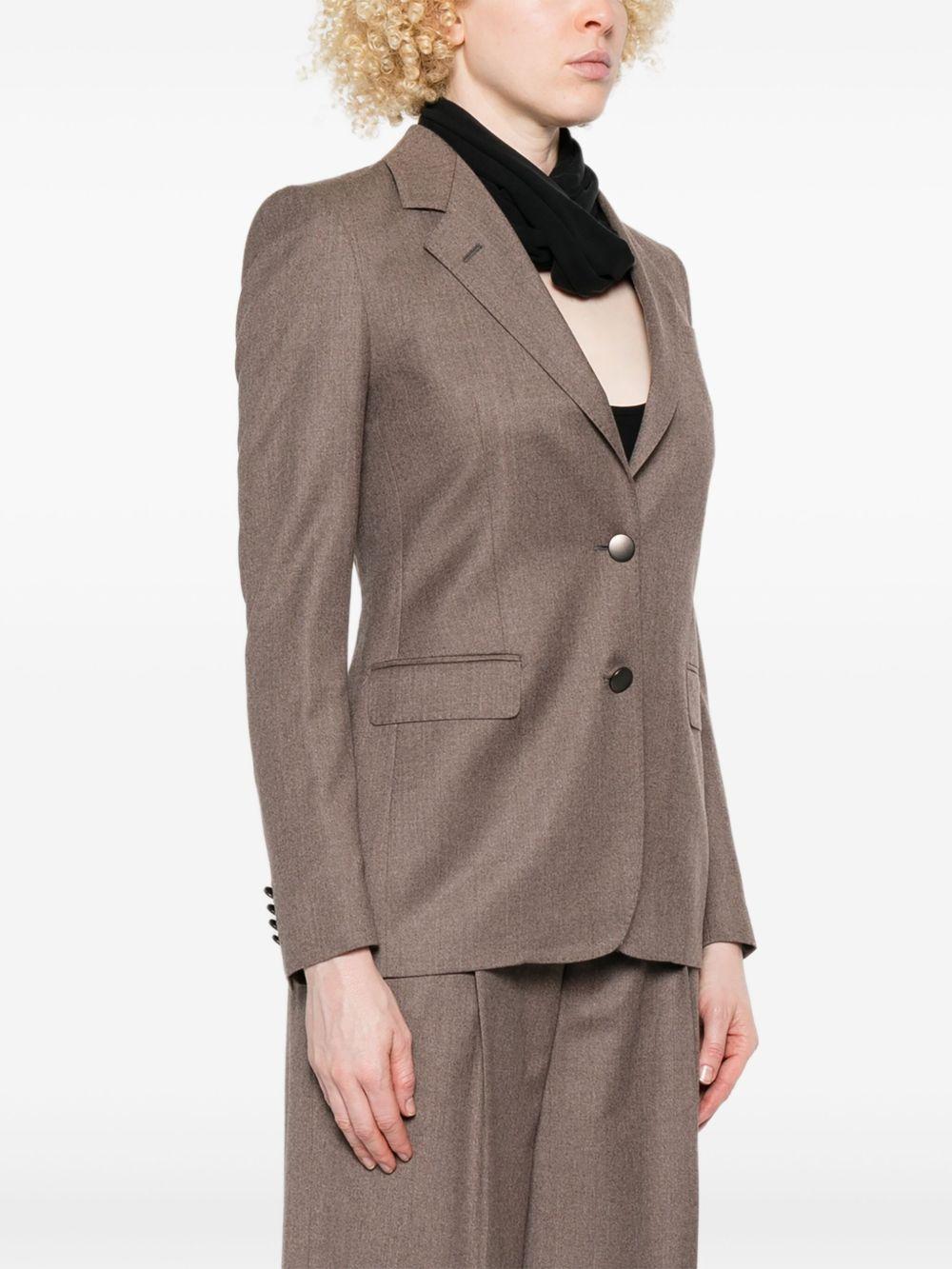 TAGLIATORE Blazer marrone con rever classico
