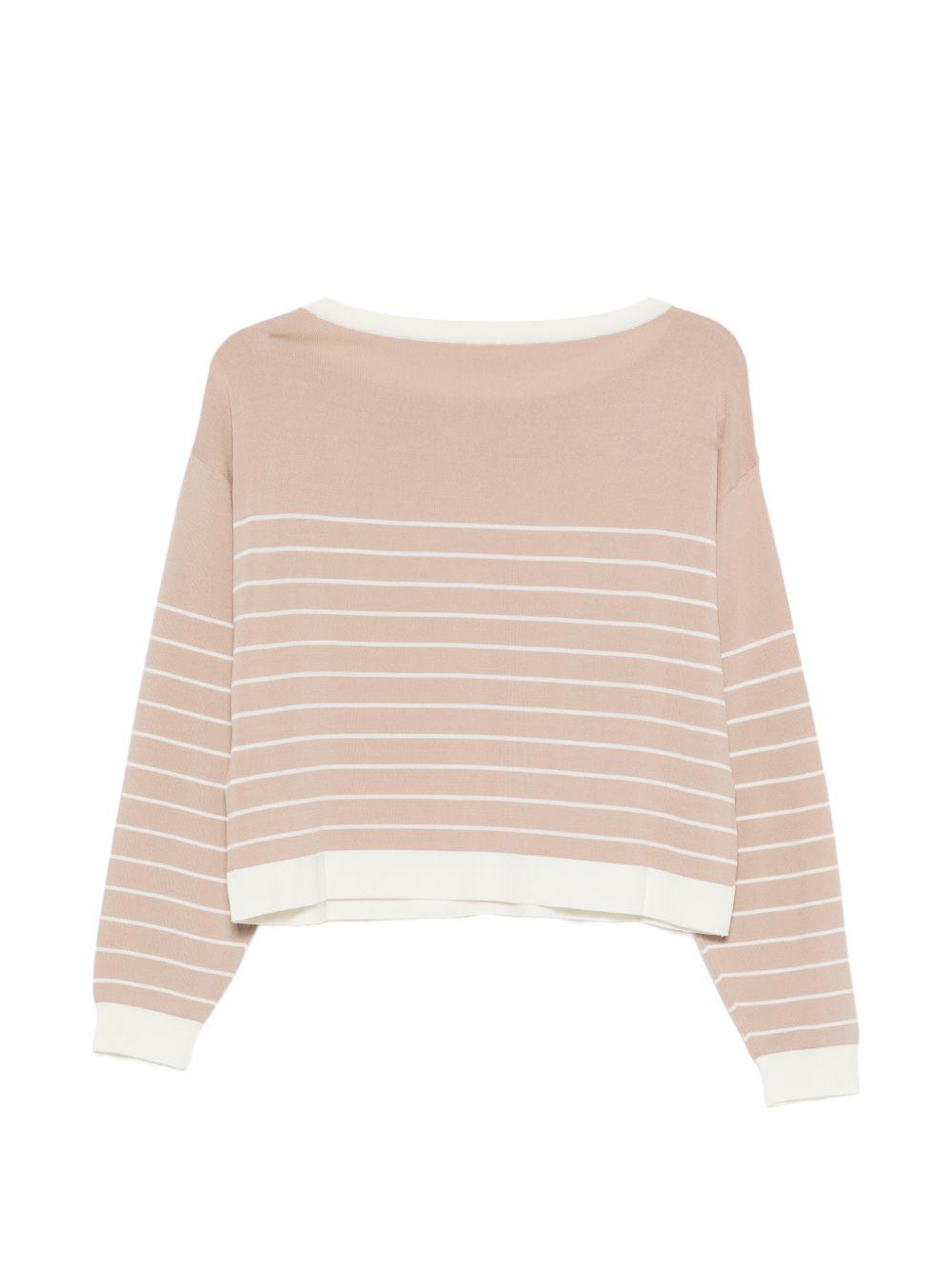 LIUJO Maglia girocollo a righe