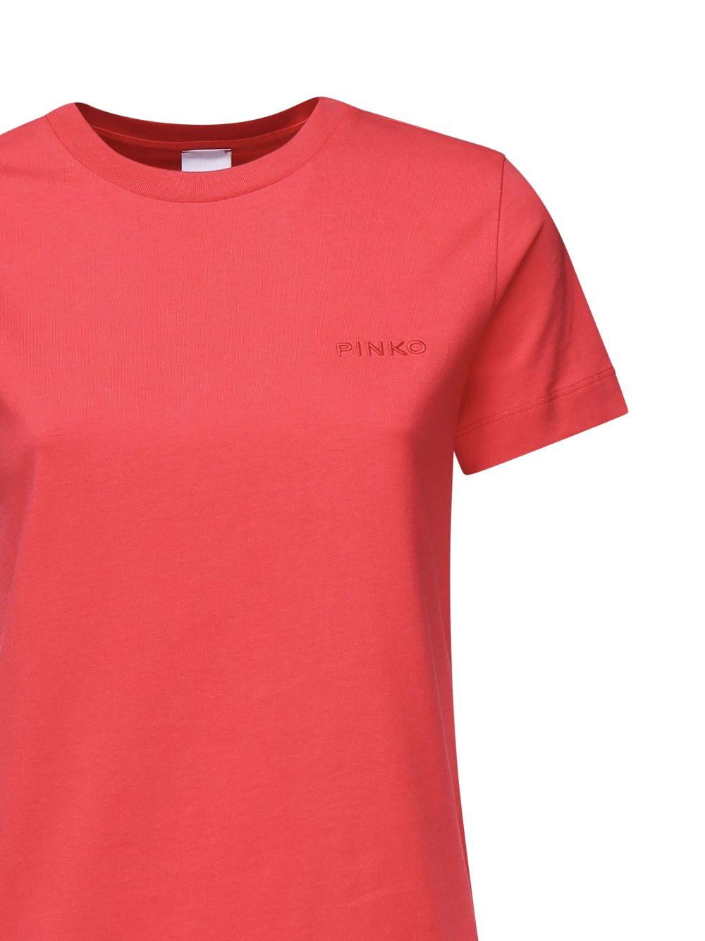 PINKO T-shirt 'Start' in cotone rosso