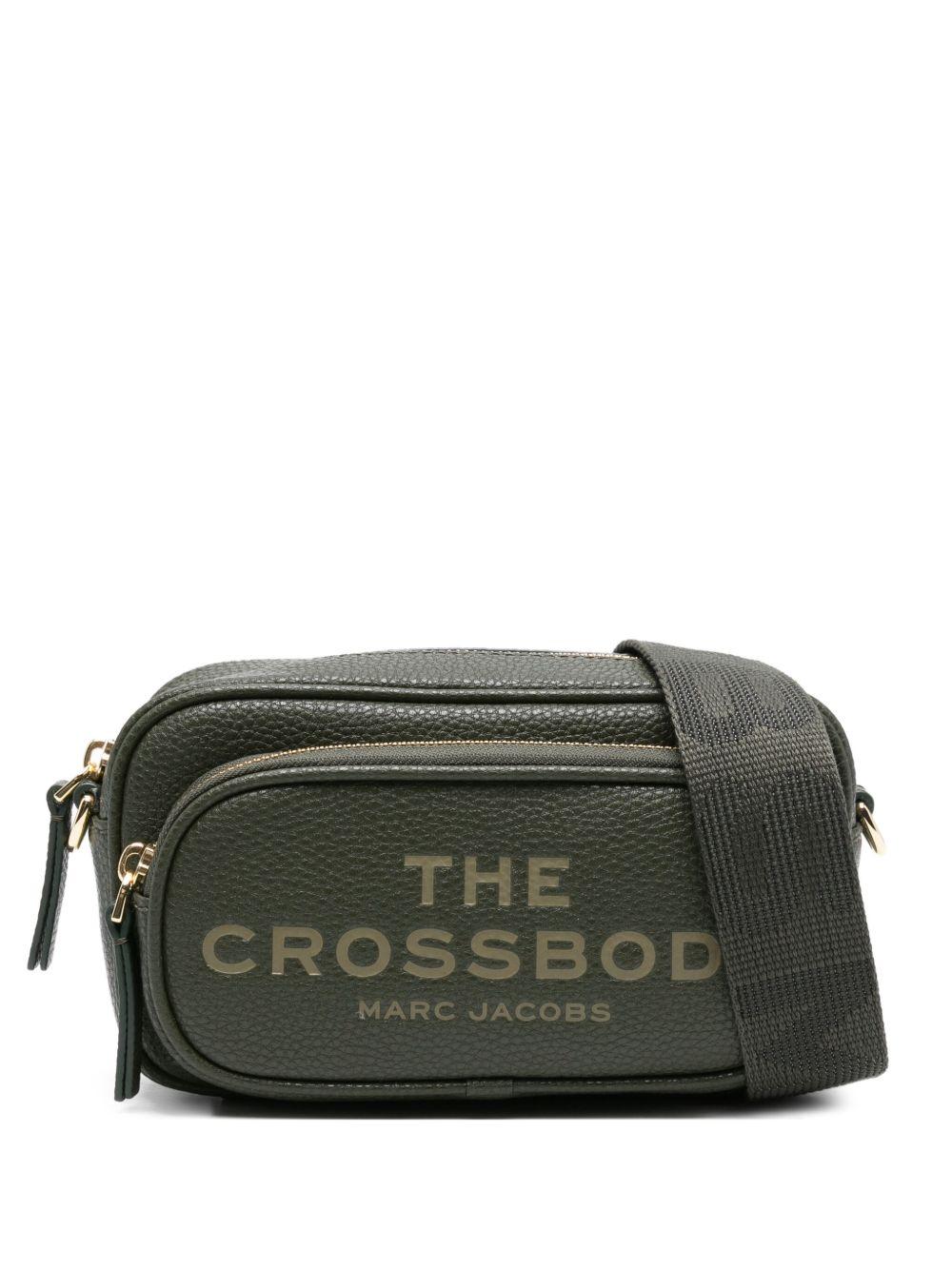 MARC JACOBS Borsa a tracolla 'The Crossbody Bag' in pelle di vitello verde