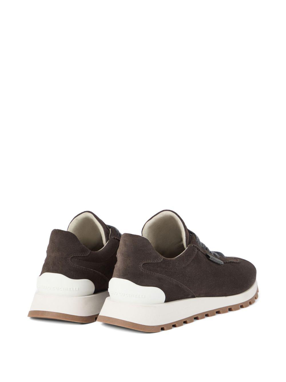 BRUNELLO CUCINELLI Sneakers in camoscio