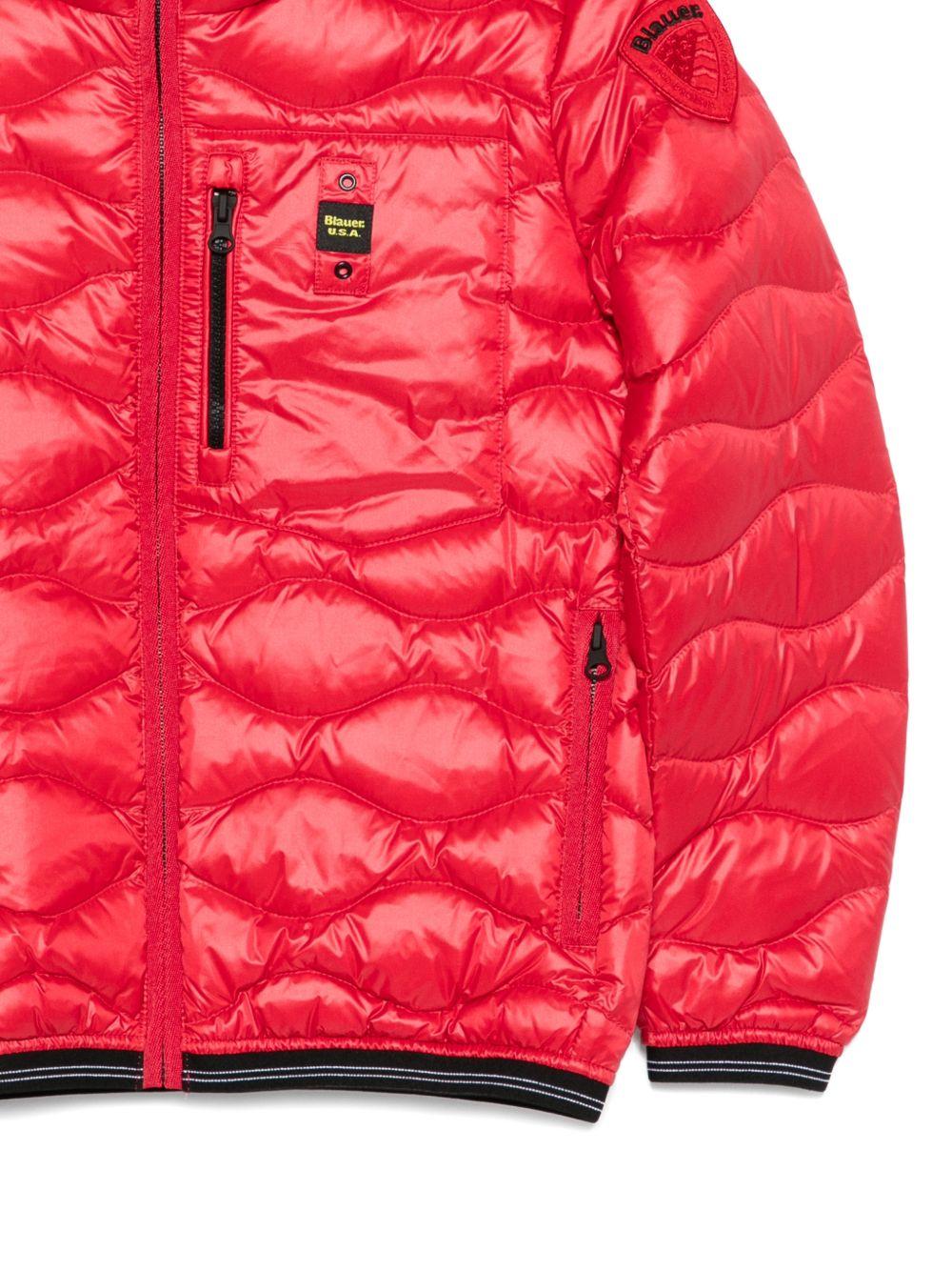 BLAUER Piumino imbottito con cappuccio
