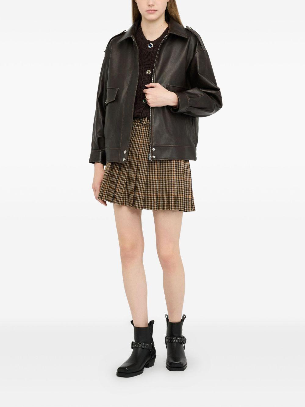 LIUJO Minigonna con motivo a quadri