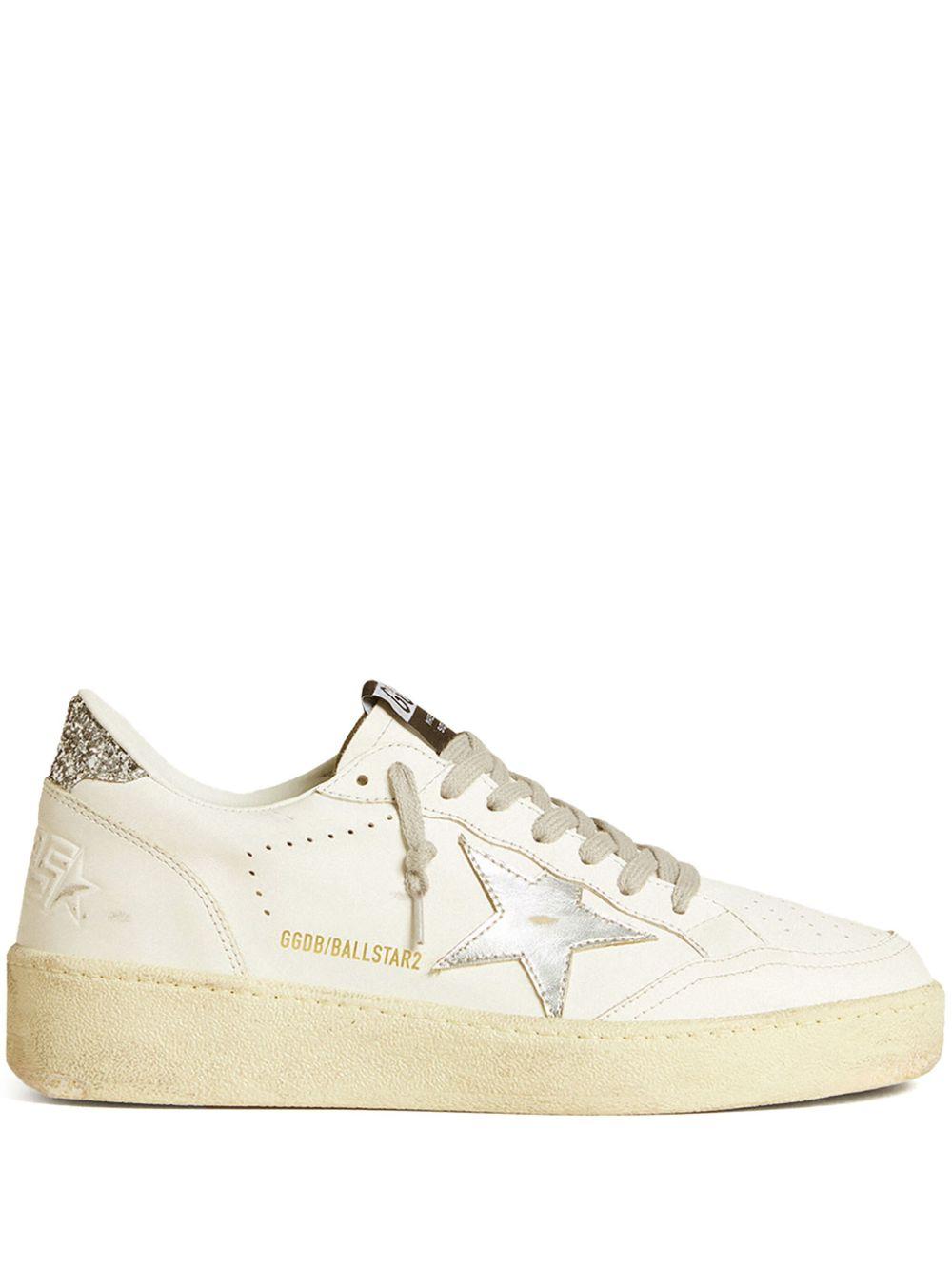 GOLDEN GOOSE Sneakers 'Ball Star' con dettaglio glitter