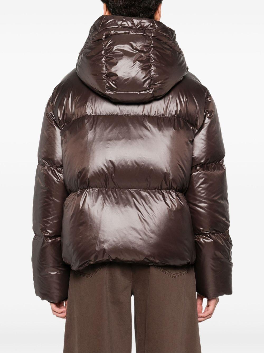 FAY Piumino 3 Ganci di Fay marrone