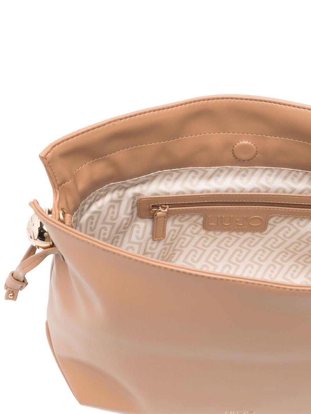 LIUJO Borsa a secchiello marrone