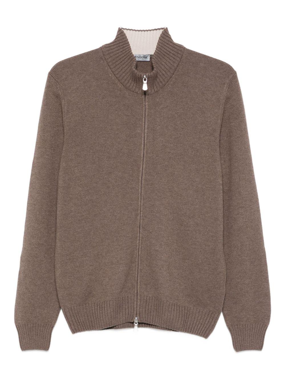 VENGERA Cardigan con zip