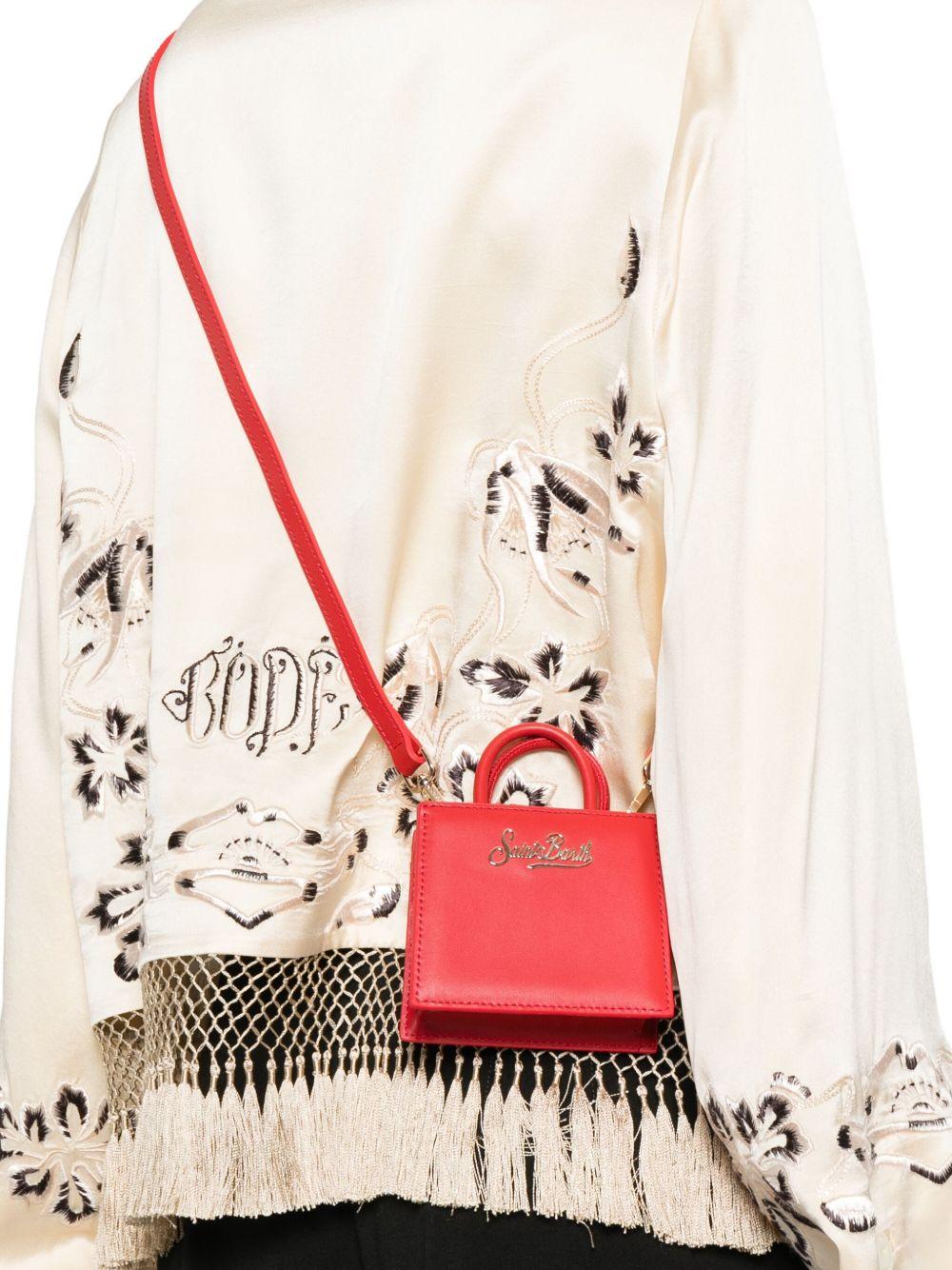 MC2 SAINT BARTH Borsa Shop Bag Micro rossa