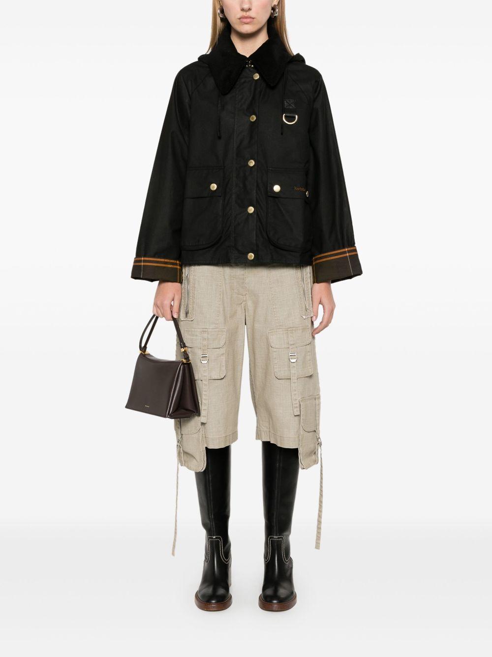 BARBOUR Giacca 'Reighton' in cotone nero