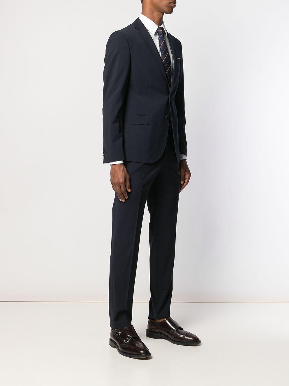 BOSS Completo elegante monopetto in misto lana vergine