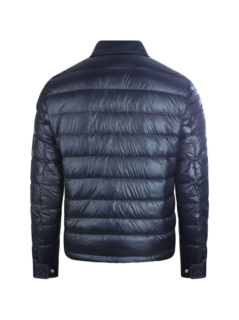 MONCLER Piumino corto trapuntato con zip