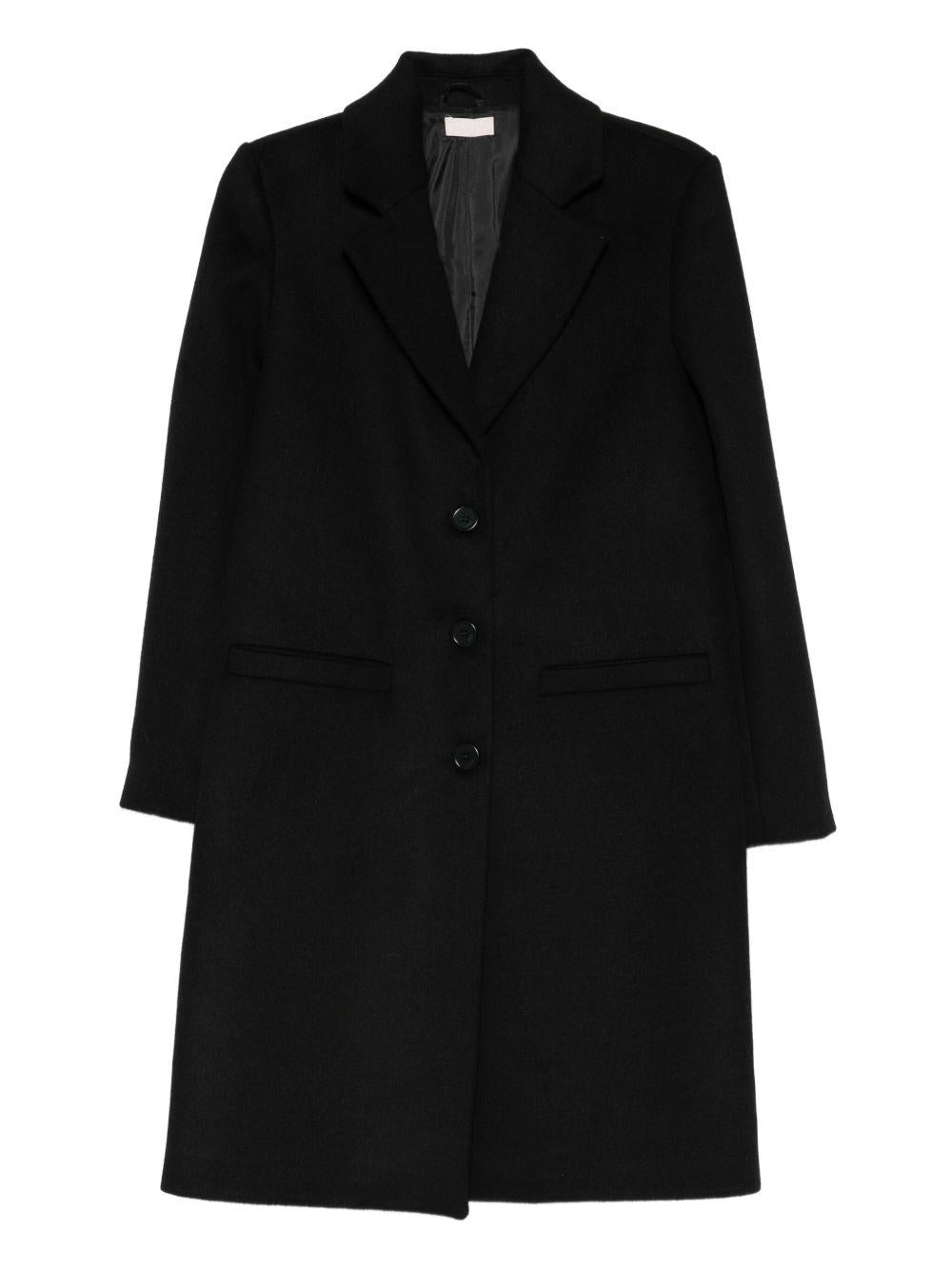 LIUJO Blazer nero con chiusura frontale