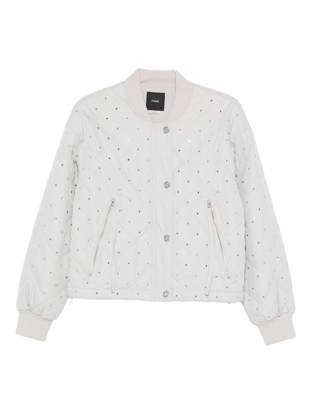 PINKO Bomber con strass 'Solana'