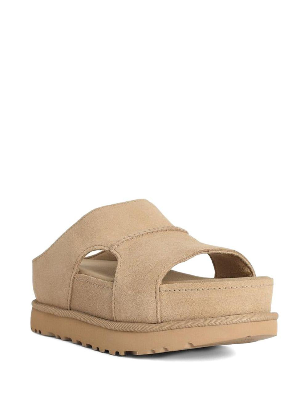 UGG Ciabatte slide in camoscio W Goldenstar Hi Cutout Slide
