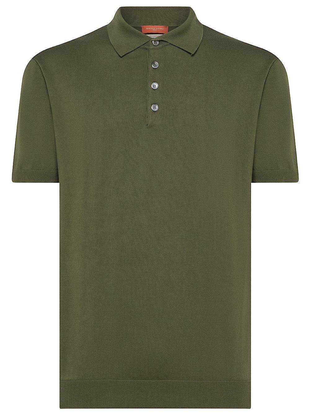 DANIELE FIESOLI Polo a maniche corte in cotone