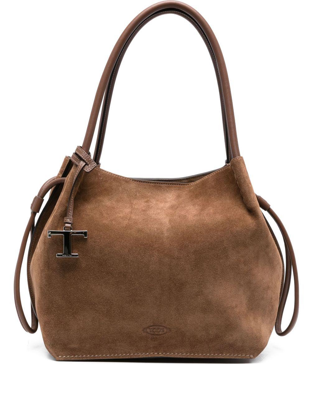 TODS Borsa marrone in suede