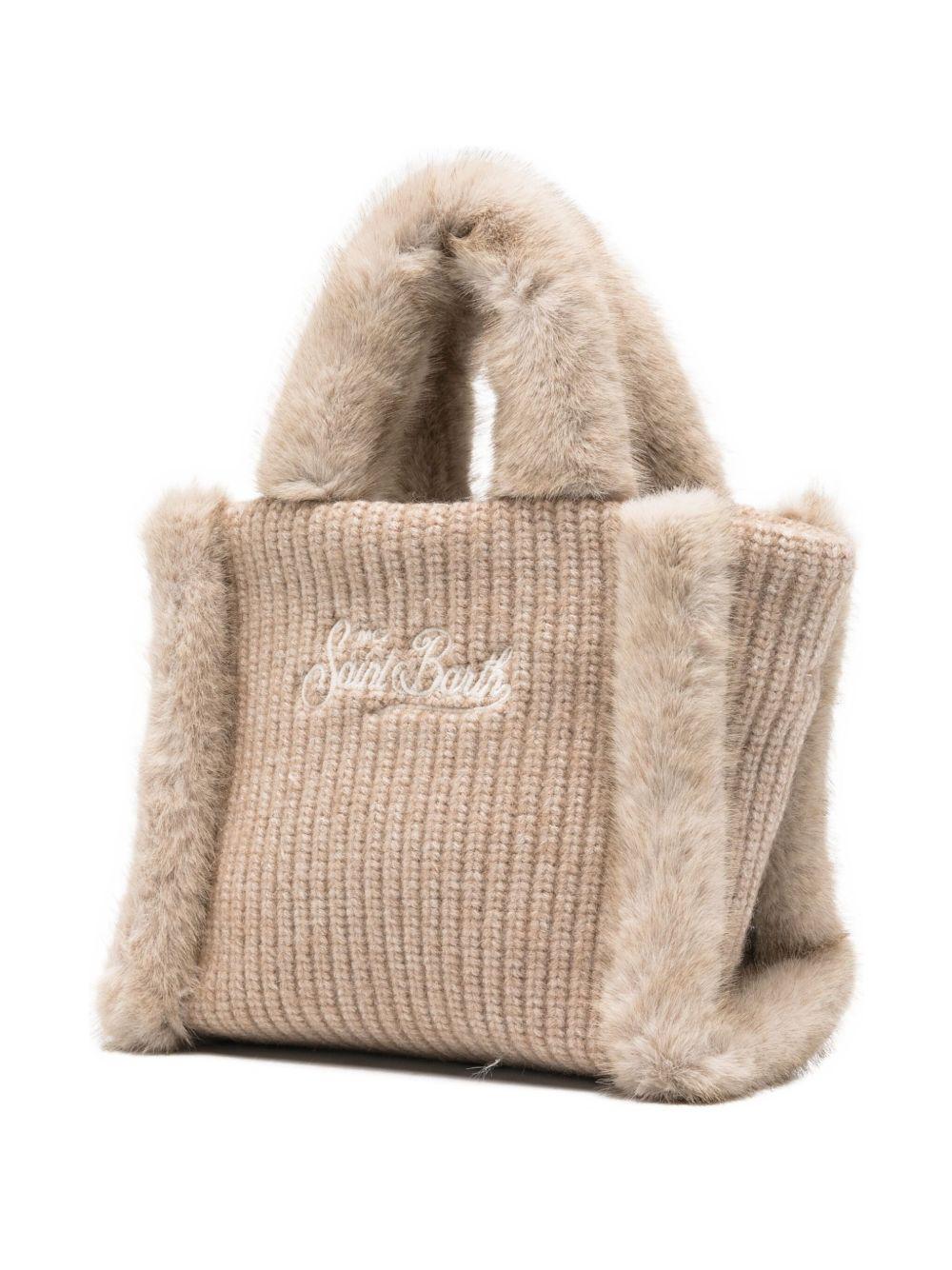 MC2 SAINT BARTH Borsa 'Vanity Mini Shearling'