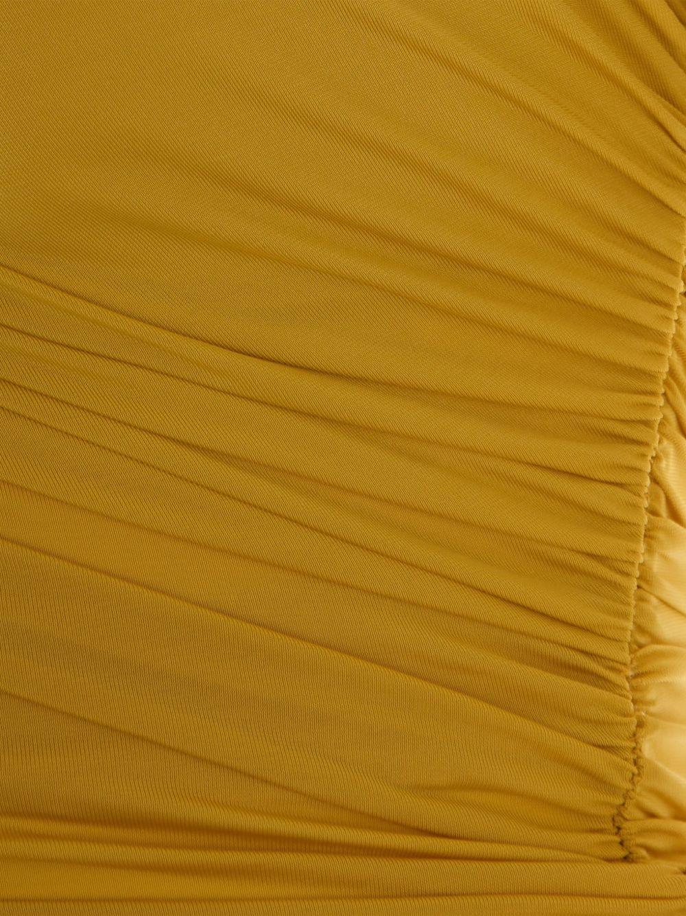 ELISABETTA FRANCHI Body con scollo a cuore e dettagli drappeggiati