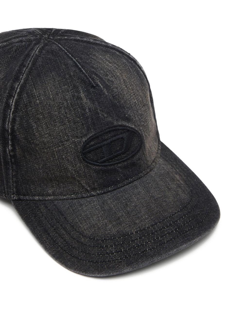 DIESEL Cappello da baseball in jeans