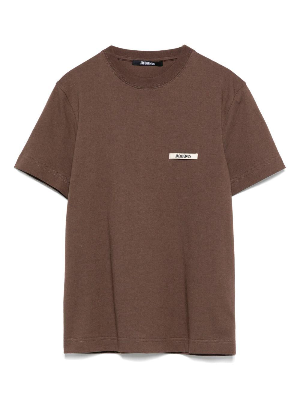 JACQUEMUS T-shirt 'Gros Grain'