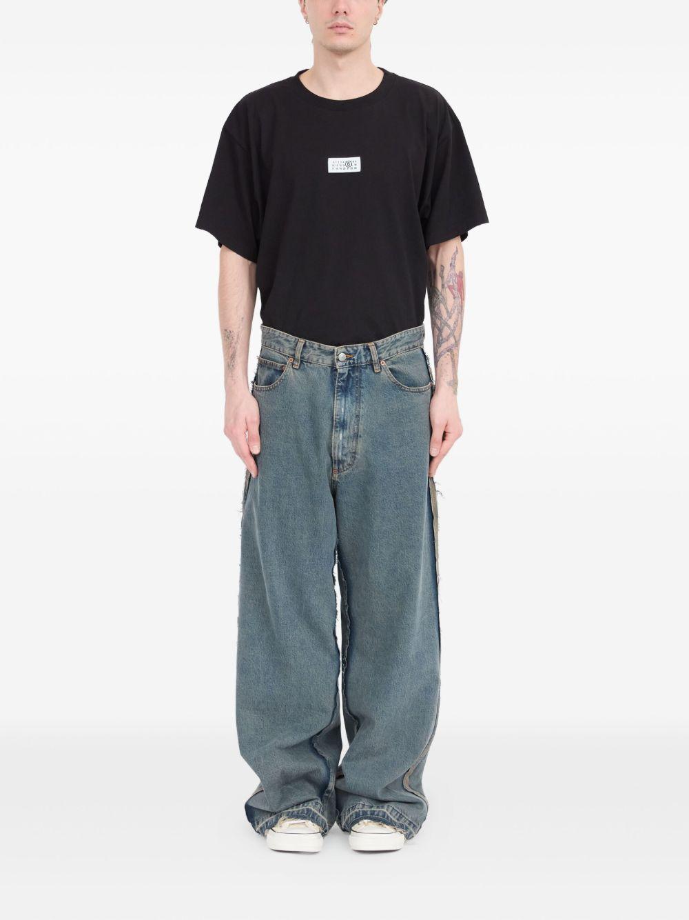 MM6 MAISON MARGIELA Jeans con cuciture in vista