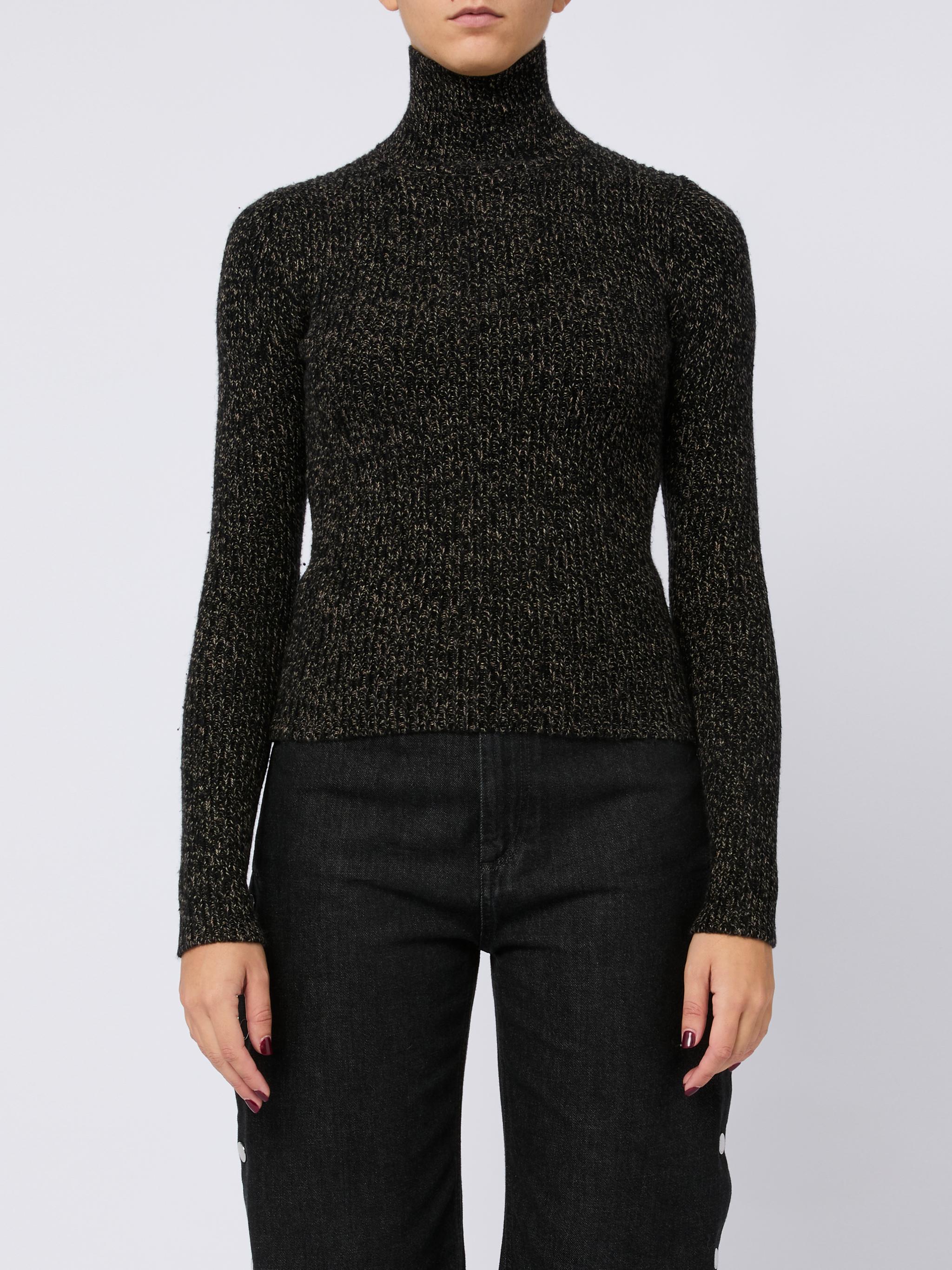 MAX MARA Maglia a collo alto 'Azulene1234'