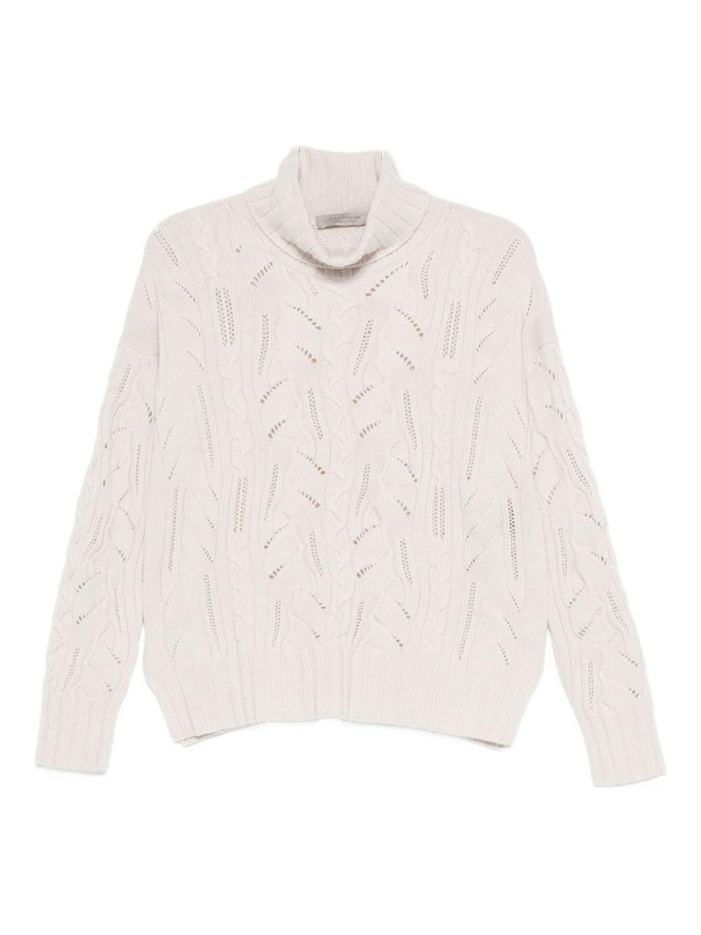 D EXTERIOR Maglia bianca a maniche