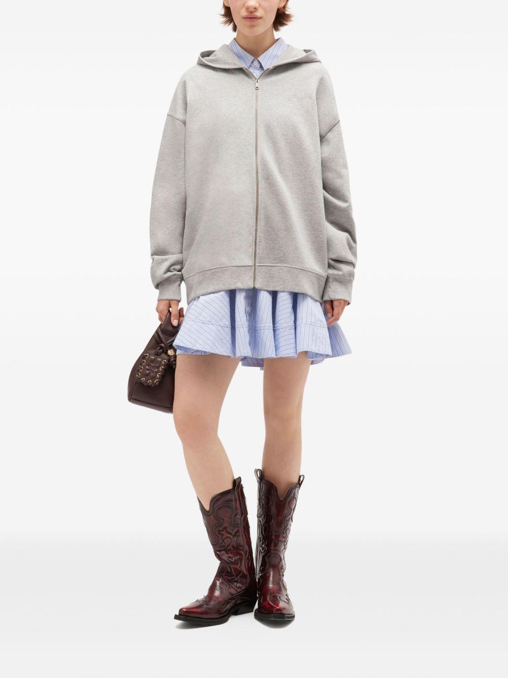 GANNI Felpa con cappuccio