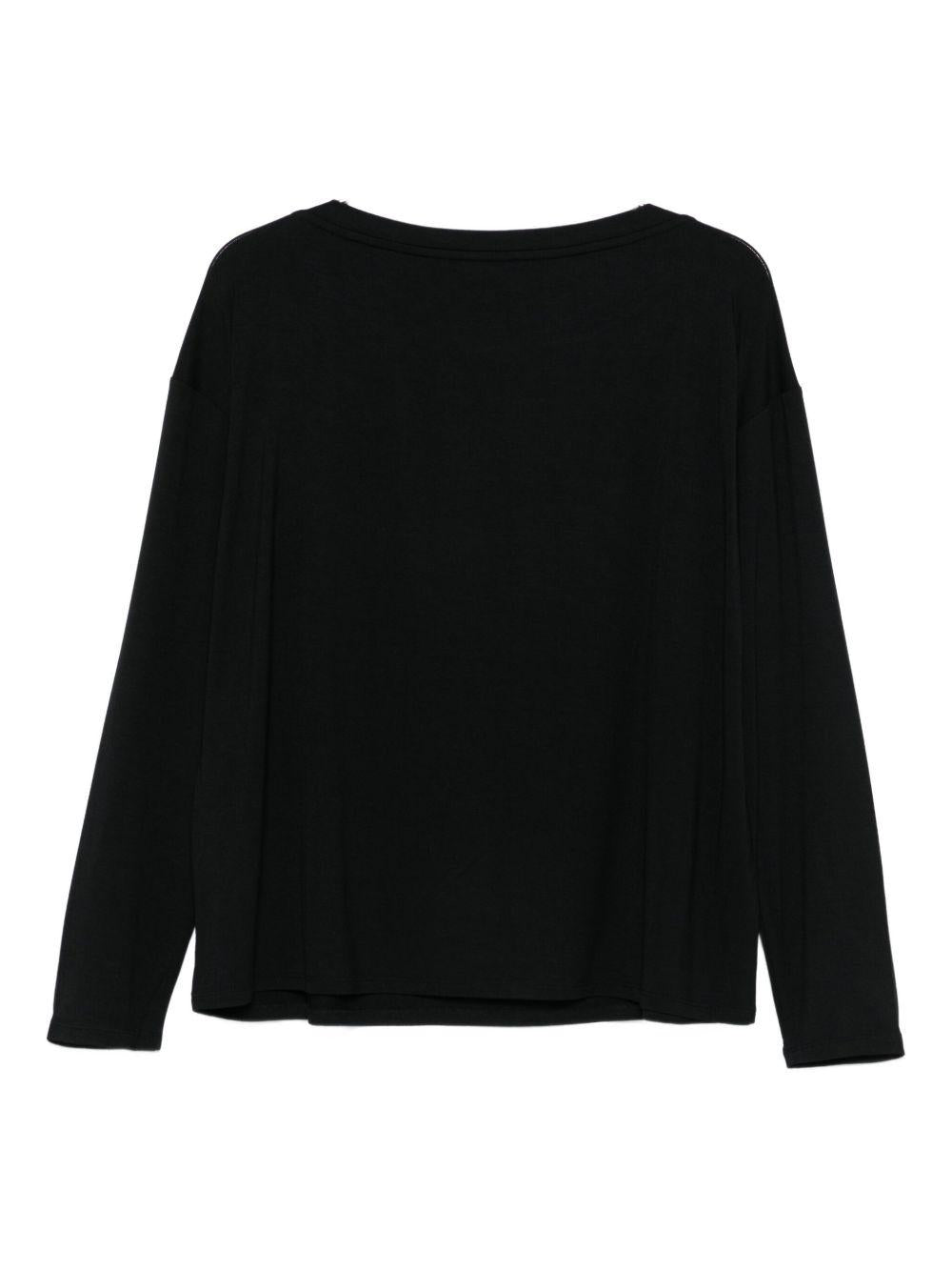 LIUJO T-shirt a maniche lunghe con logo