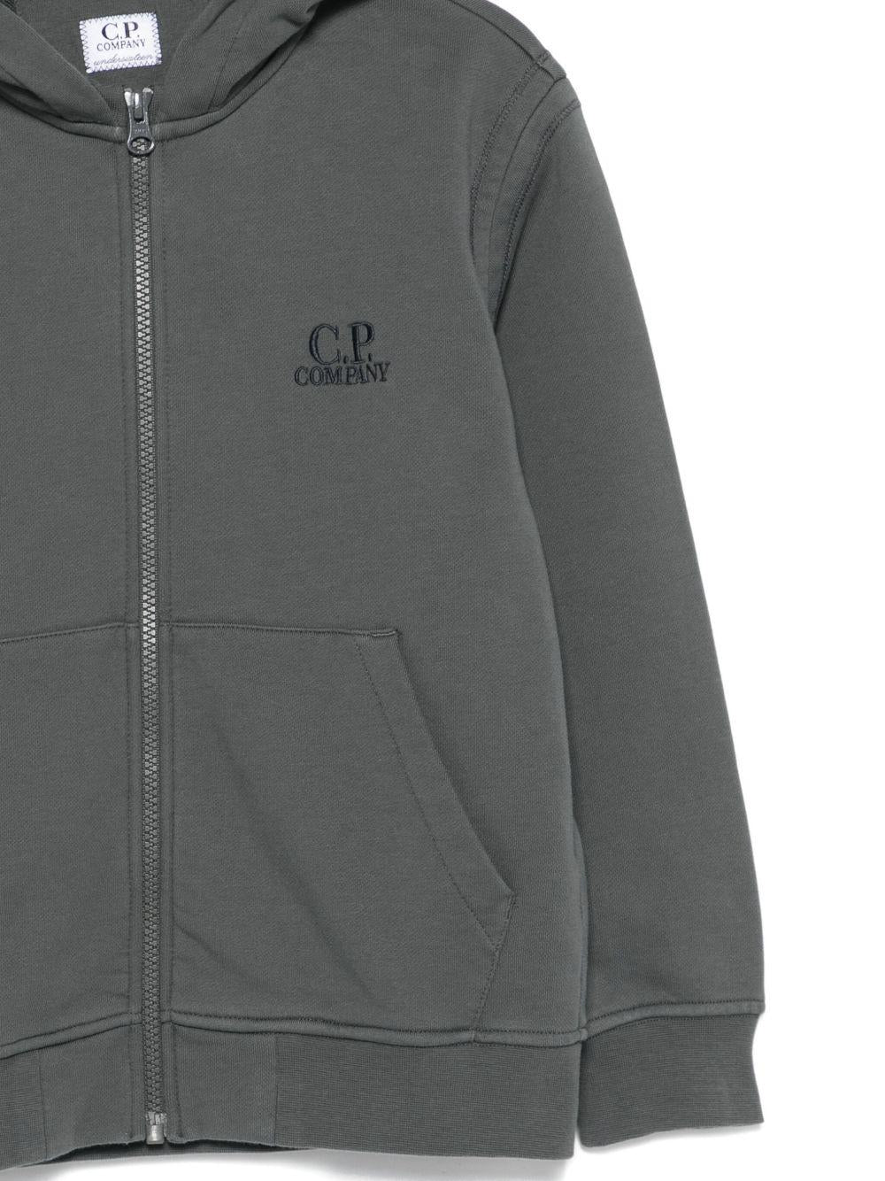 CP COMPANY Felpa con cappuccio e zip