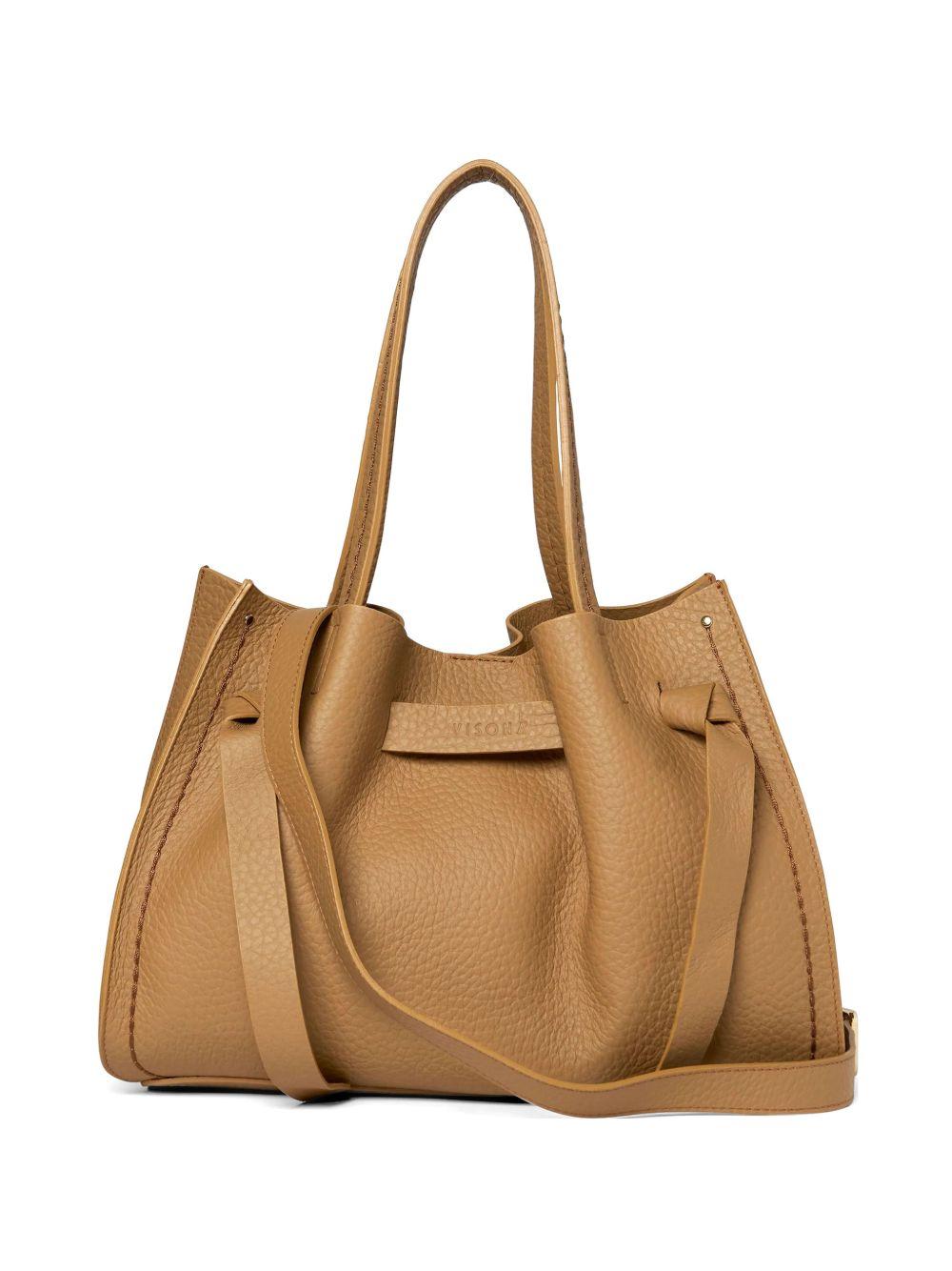 VISONA Borsa shopping Vittoria Tan