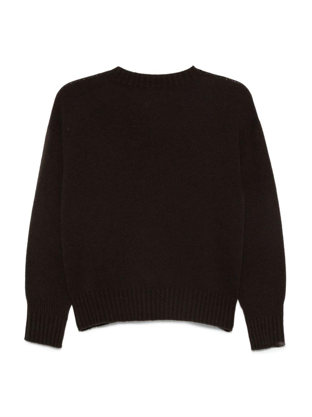 VANISE Maglia girocollo 'Sandy Caffè'