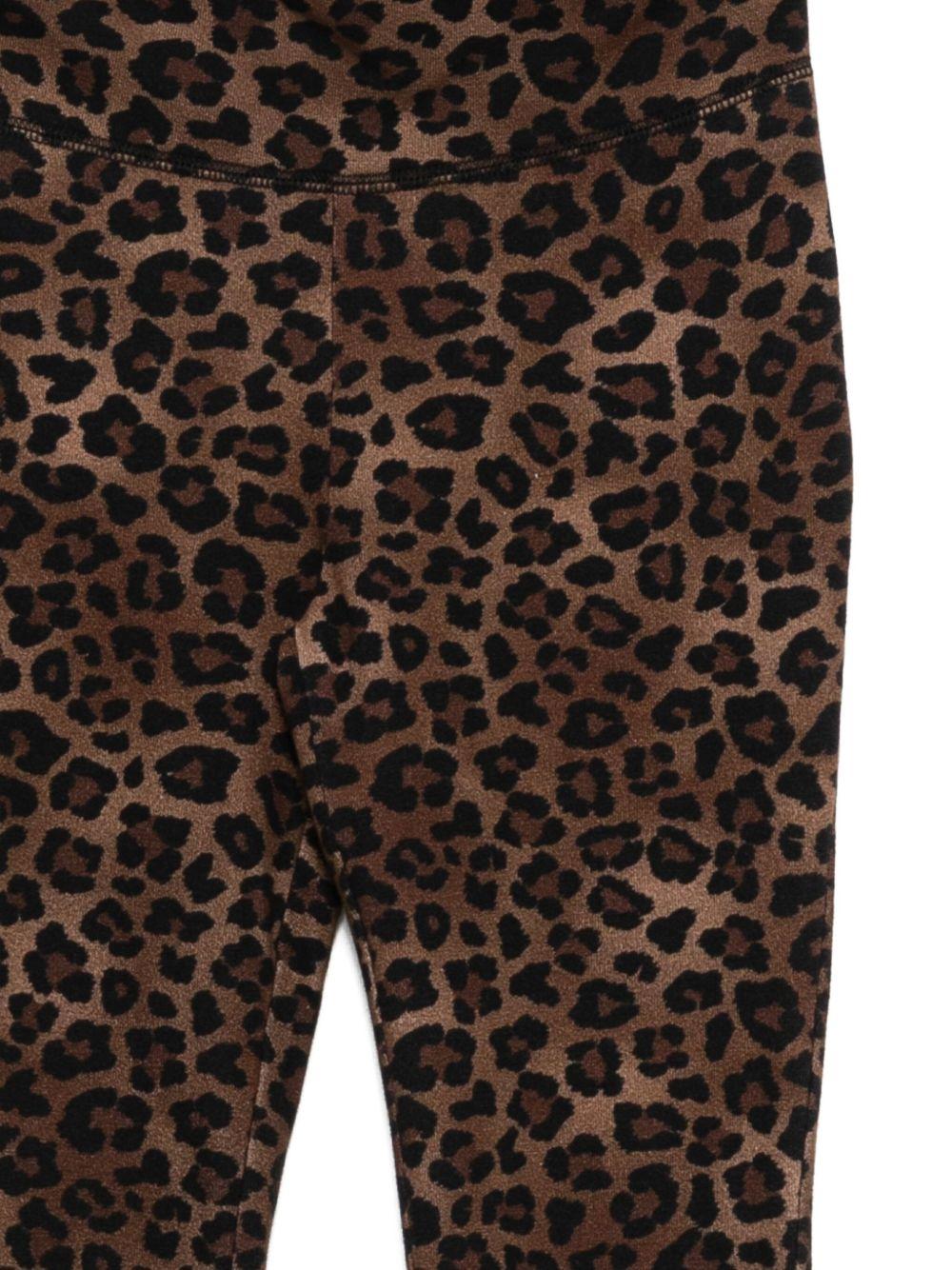 MC2 SAINT BARTH Leggins leopardati 'Andra'
