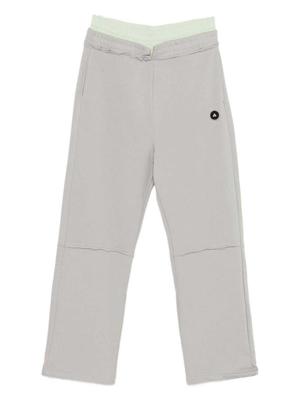 PEUTEREY Pantaloni 'Monti' in cotone grigio