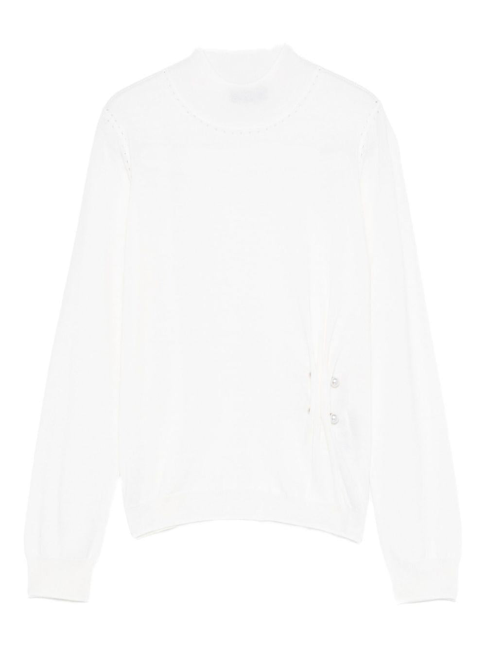 LIUJO Maglia a collo alto in lana