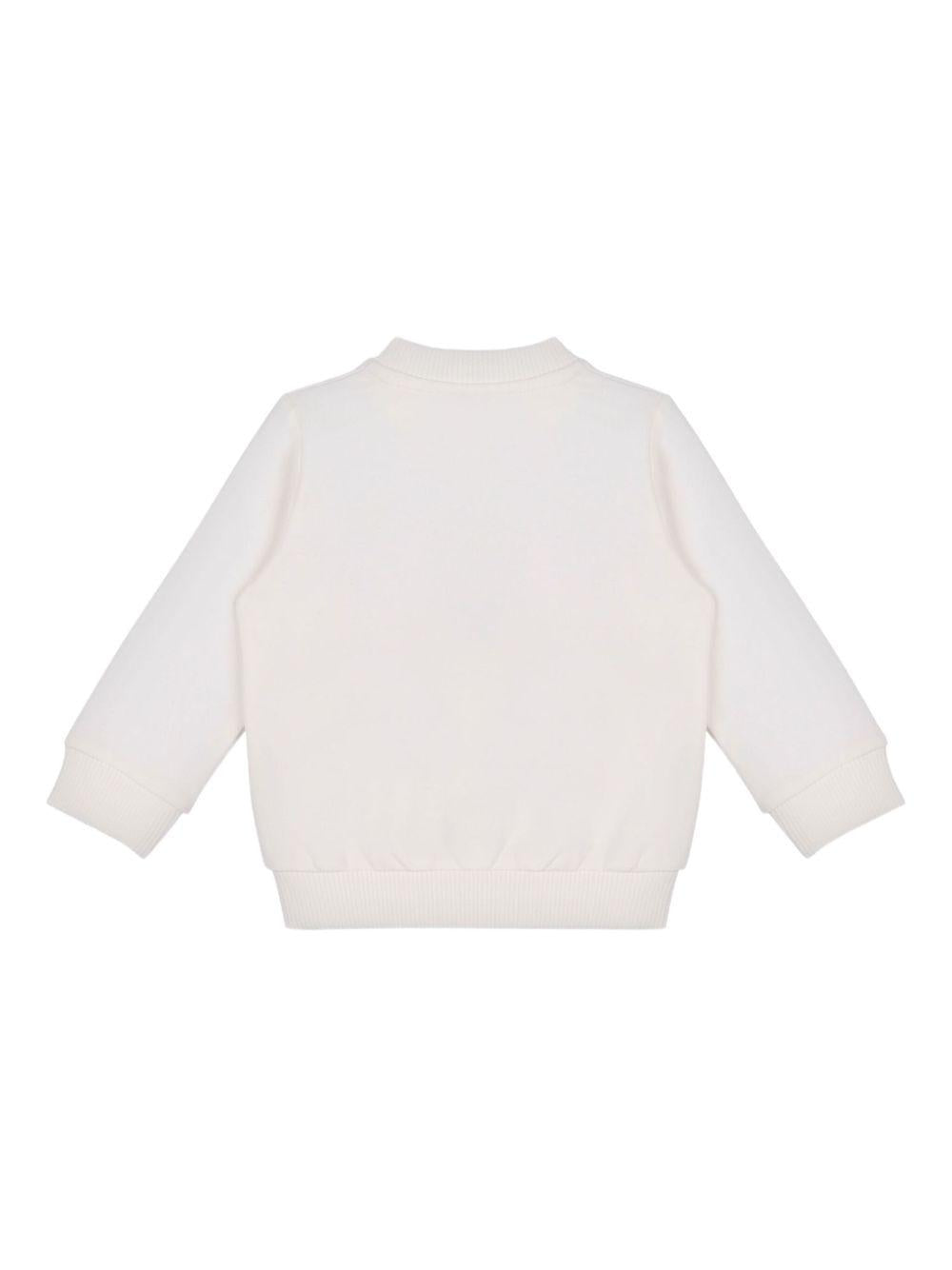 MOSCHINO Felpa girocollo con stampa