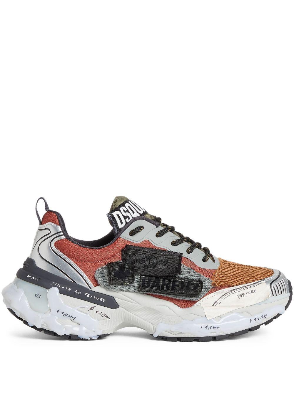 DSQUARED2 Sneakers 'Faster' con patch logo