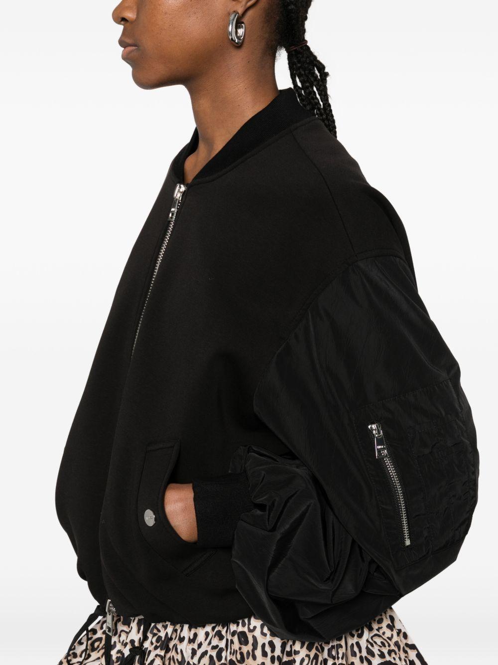 LIUJO Giacca bomber nera