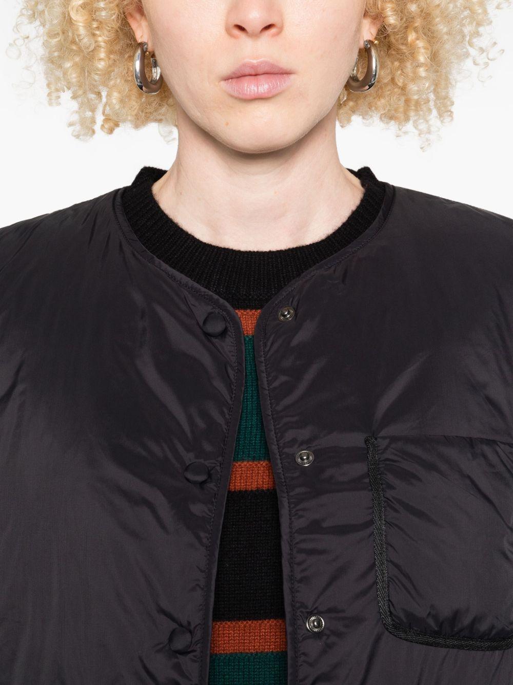 YERSE Gilet imbottito con bottoni