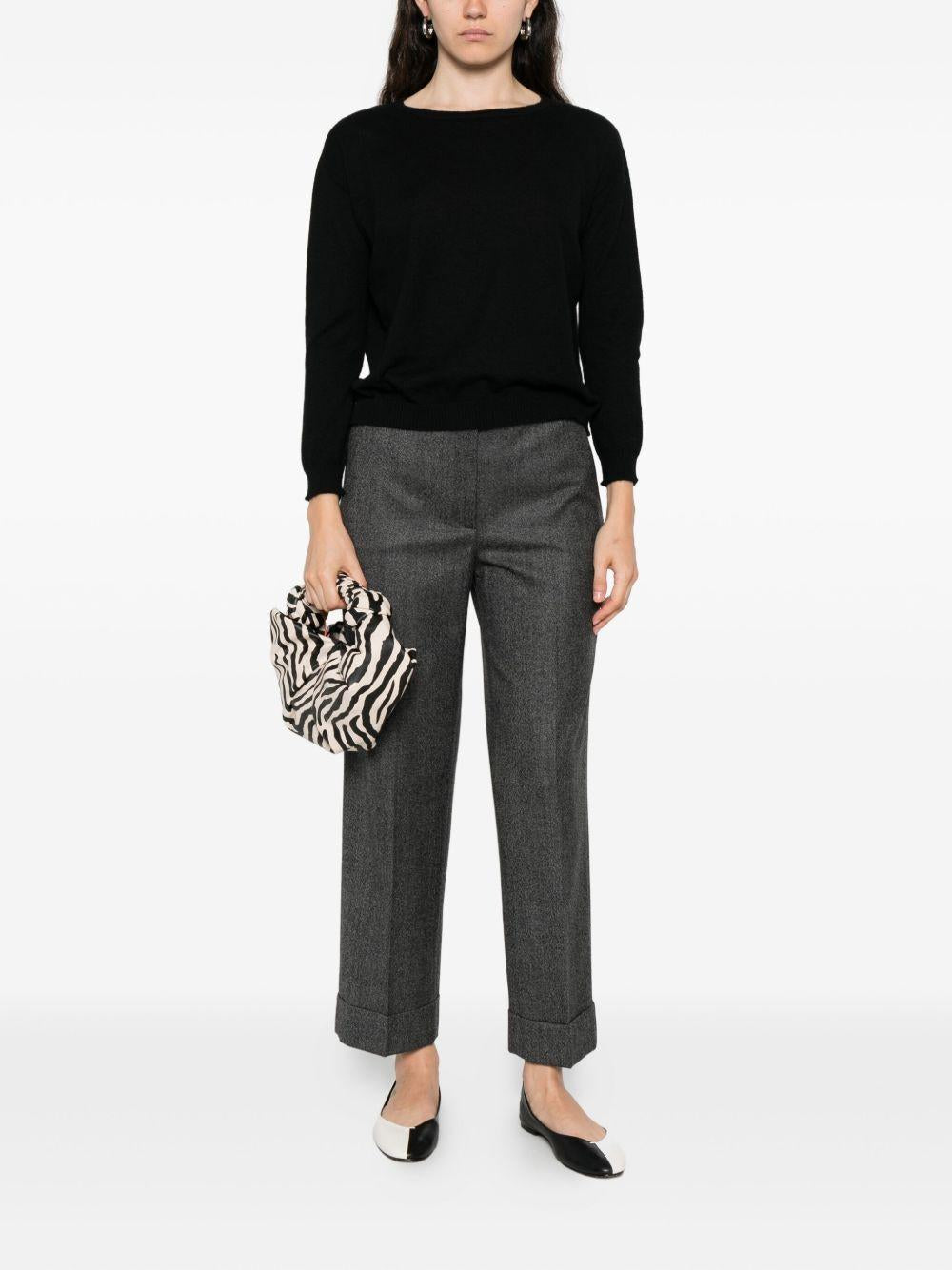 TABARONI Maglia girocollo in cashmere