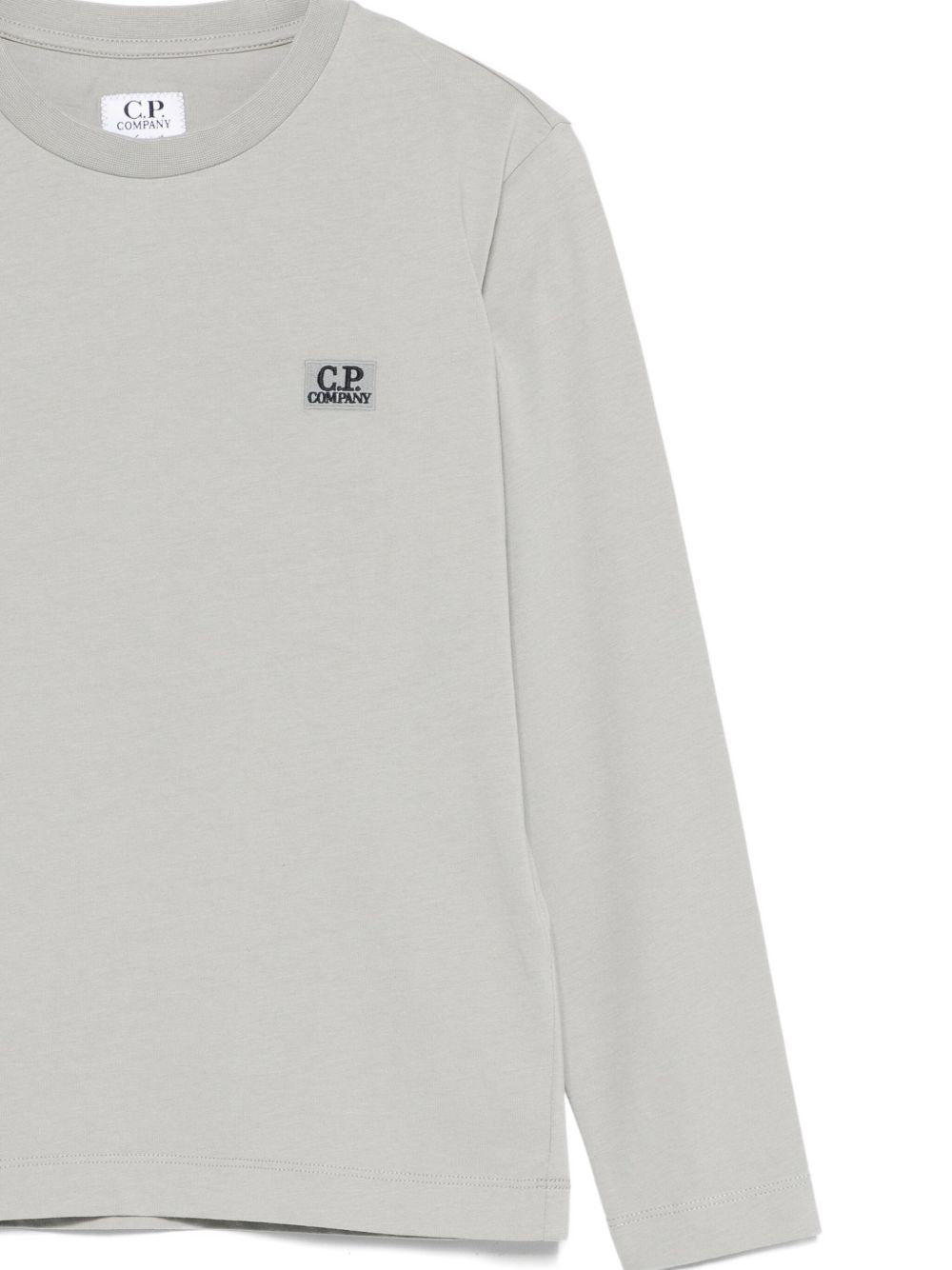 CP COMPANY T-shirt a maniche lunghe con logo