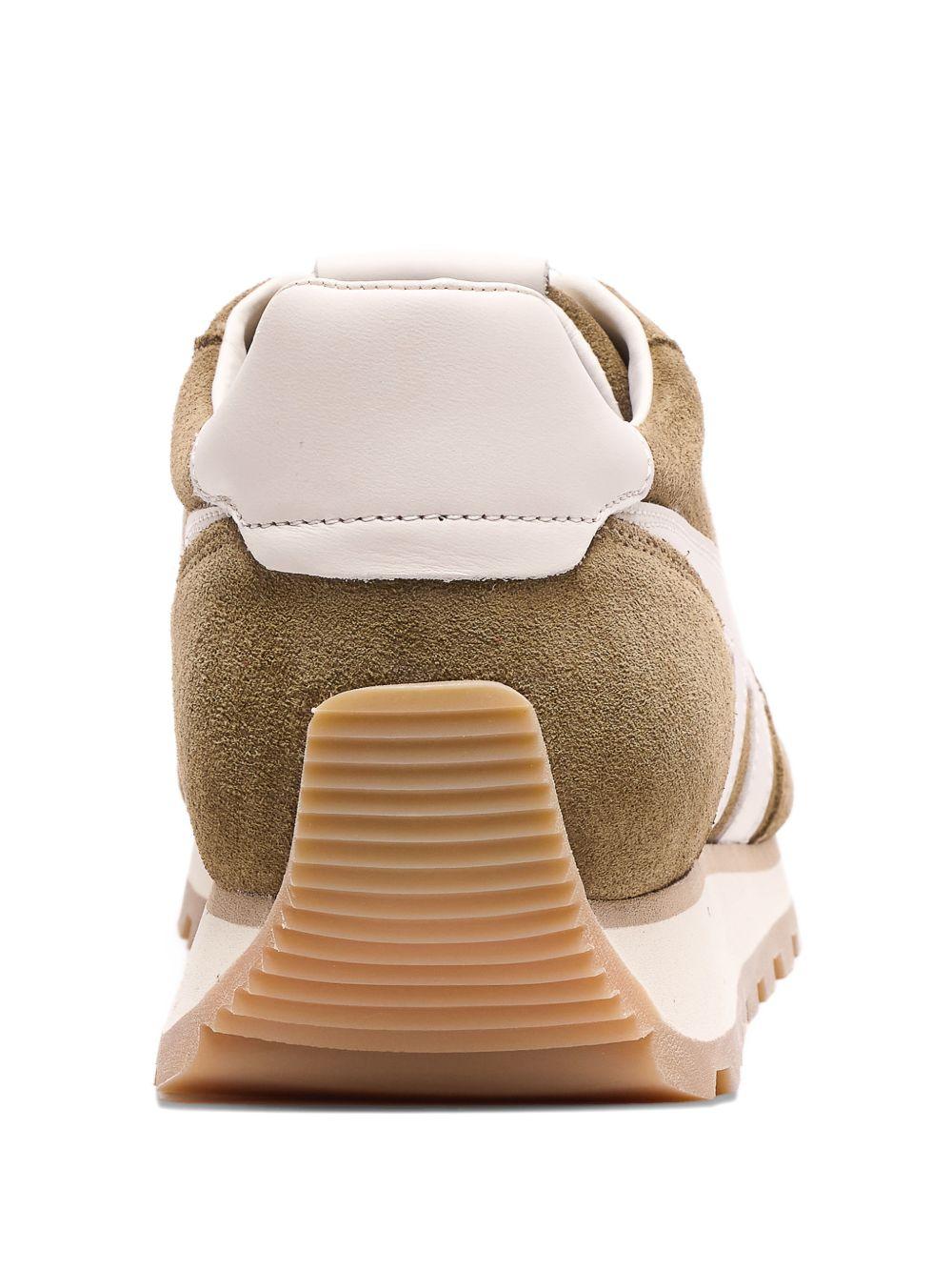 HOGAN Sneakers H701 in camoscio marrone