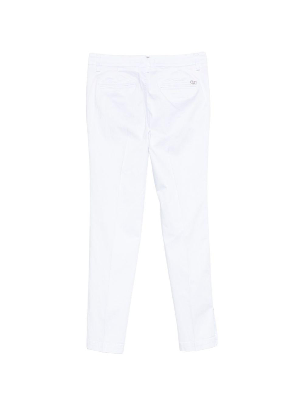 LIUJO Pantaloni classici bianchi