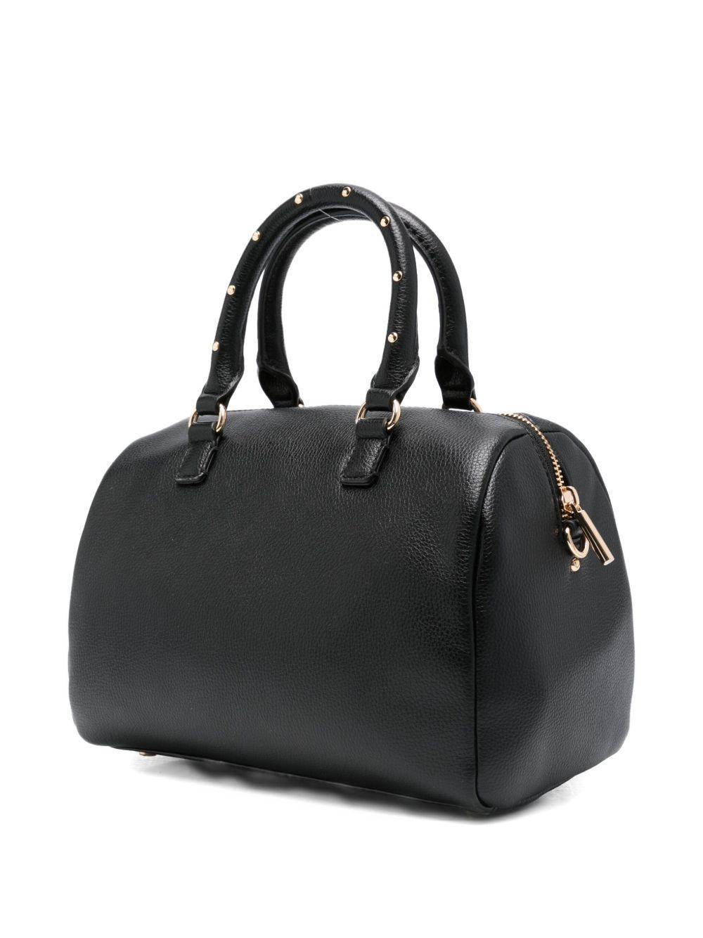 LIUJO Borsa bauletto nera con logo