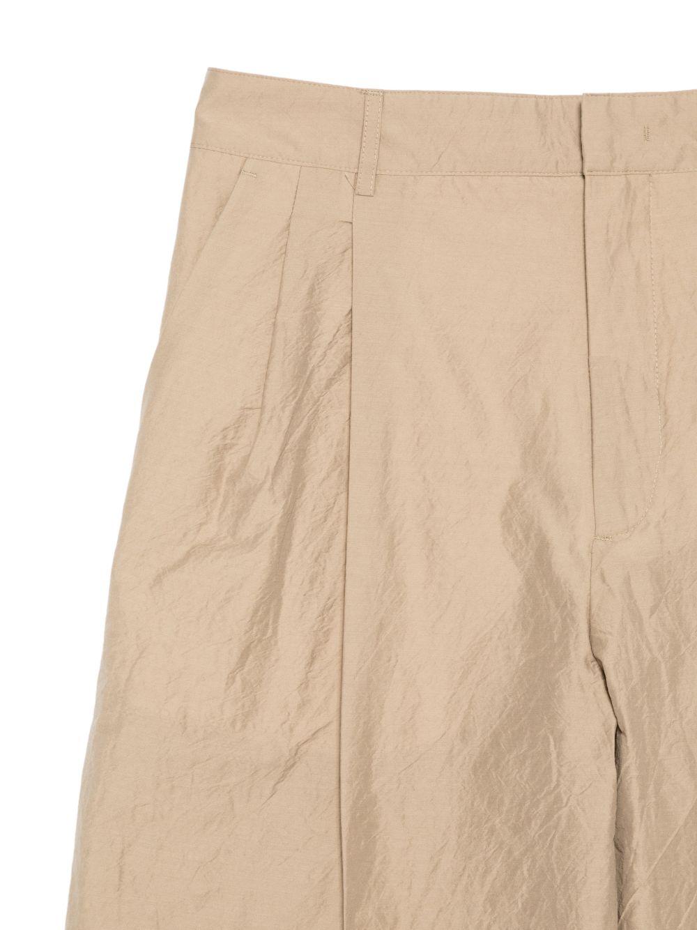 SOEUR Pantaloni Watson ampi beige