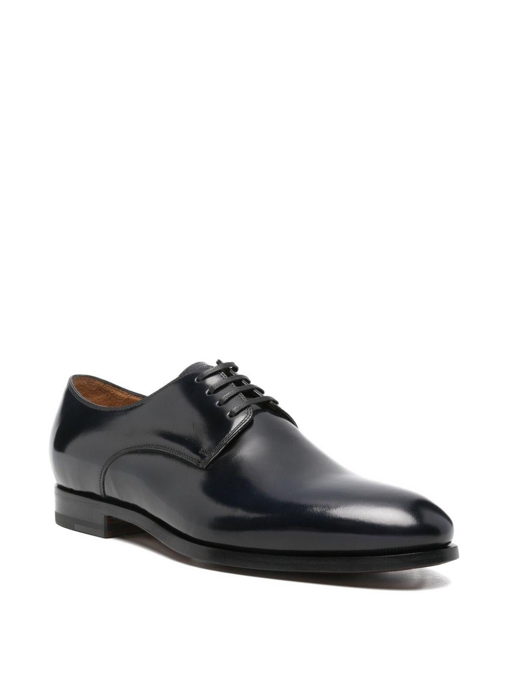 ORTIGNI Scarpe stringate nere lucide