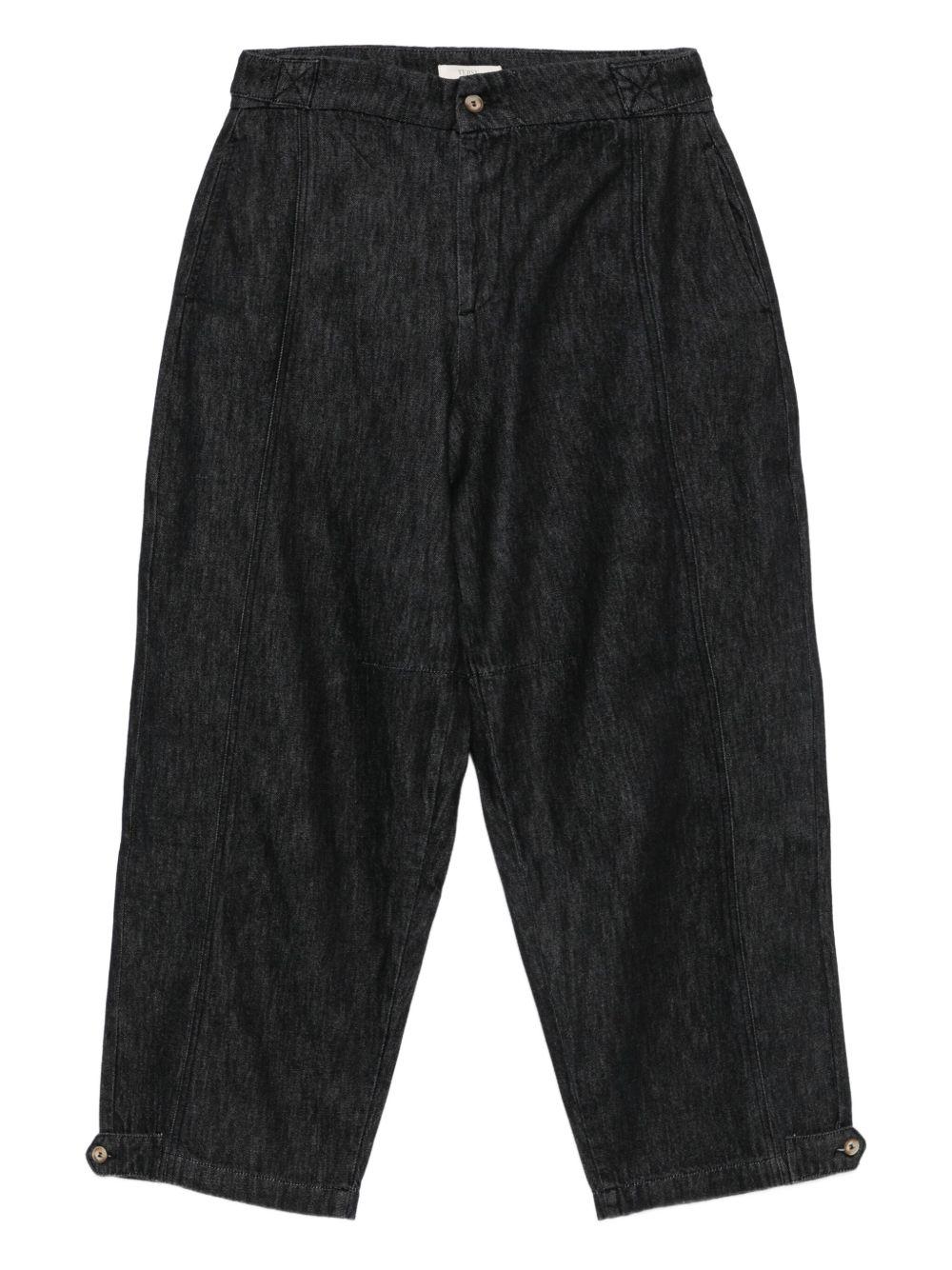 YERSE Jeans Texas in cotone organico grigio antracite