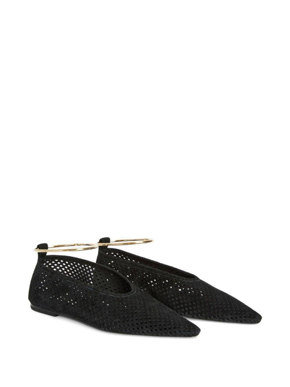 JIL SANDER Ballerine traforate